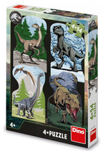 Φόρτωση εικόνας στο εργαλείο προβολής Συλλογής, Παζλ Κόσμος Των Δεινοσαύρων 4x54 Τμχ