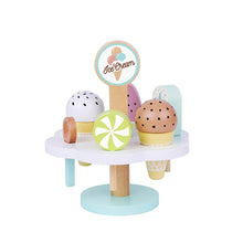 Φόρτωση εικόνας στο εργαλείο προβολής Συλλογής, Ξύλινο Σταντ Με Παγωτά Tooky Toy