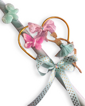 Φόρτωση εικόνας στο εργαλείο προβολής Συλλογής, Λαμπάδα Χειροποίητη Μπαλαρίνα-Καρδιά