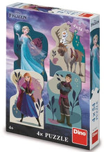 Φόρτωση εικόνας στο εργαλείο προβολής Συλλογής, Παζλ Frozen Φίλοι 4x54 Τμχ