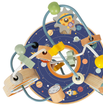 Φόρτωση εικόνας στο εργαλείο προβολής Συλλογής, Ξύλινος Διαστημικός Λαβύρινθος Με Χάντρες Tooky Toy