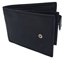 Φόρτωση εικόνας στο εργαλείο προβολής Συλλογής, Ανδρικό Δερμάτινο Πορτοφόλι Daston Μαύρο 048