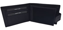 Φόρτωση εικόνας στο εργαλείο προβολής Συλλογής, Ανδρικό Δερμάτινο Πορτοφόλι Daston Μαύρο 048