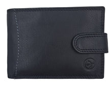 Φόρτωση εικόνας στο εργαλείο προβολής Συλλογής, Ανδρικό Δερμάτινο Πορτοφόλι Daston Μαύρο 048