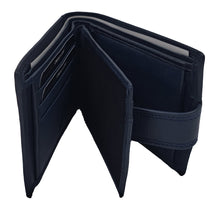 Φόρτωση εικόνας στο εργαλείο προβολής Συλλογής, Ανδρικό Δερμάτινο Πορτοφόλι Daston Μπλε 048