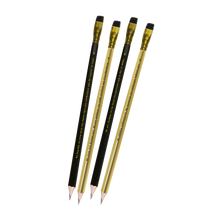 Φόρτωση εικόνας στο εργαλείο προβολής Συλλογής, Μολύβι με Γόμα Μαύρο - Χρυσό Ρενέ