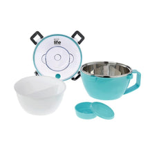 Φόρτωση εικόνας στο εργαλείο προβολής Συλλογής, Φαγητοδοχείο thermos 850ml eco life μπλε