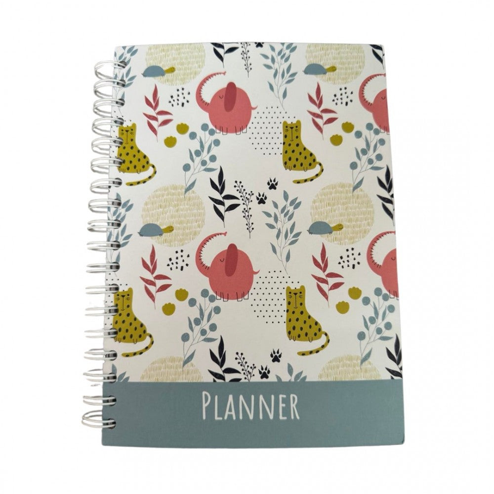 Σημειωματάριο Planner Με Αυτοκόλλητα Cute Animals Tesoro 17X24