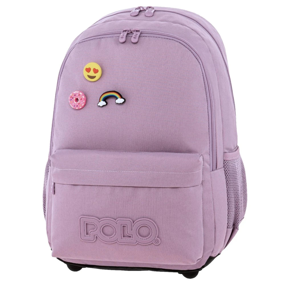 Σακίδιο Πλάτης Polo Pins Λιλά 901059-4500