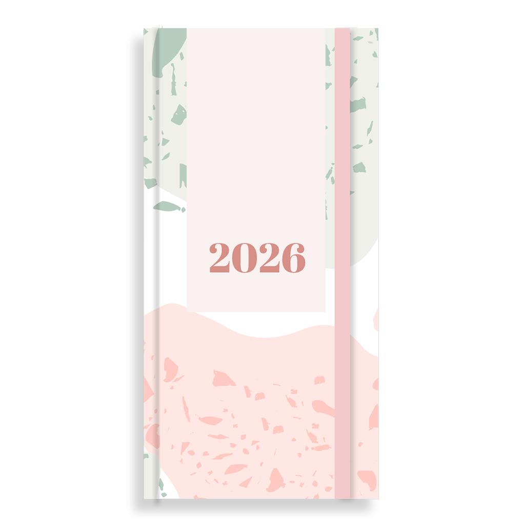 Ημερολόγιο 2026 Εβδομαδιαίο 2 Tesoro 8x16cm