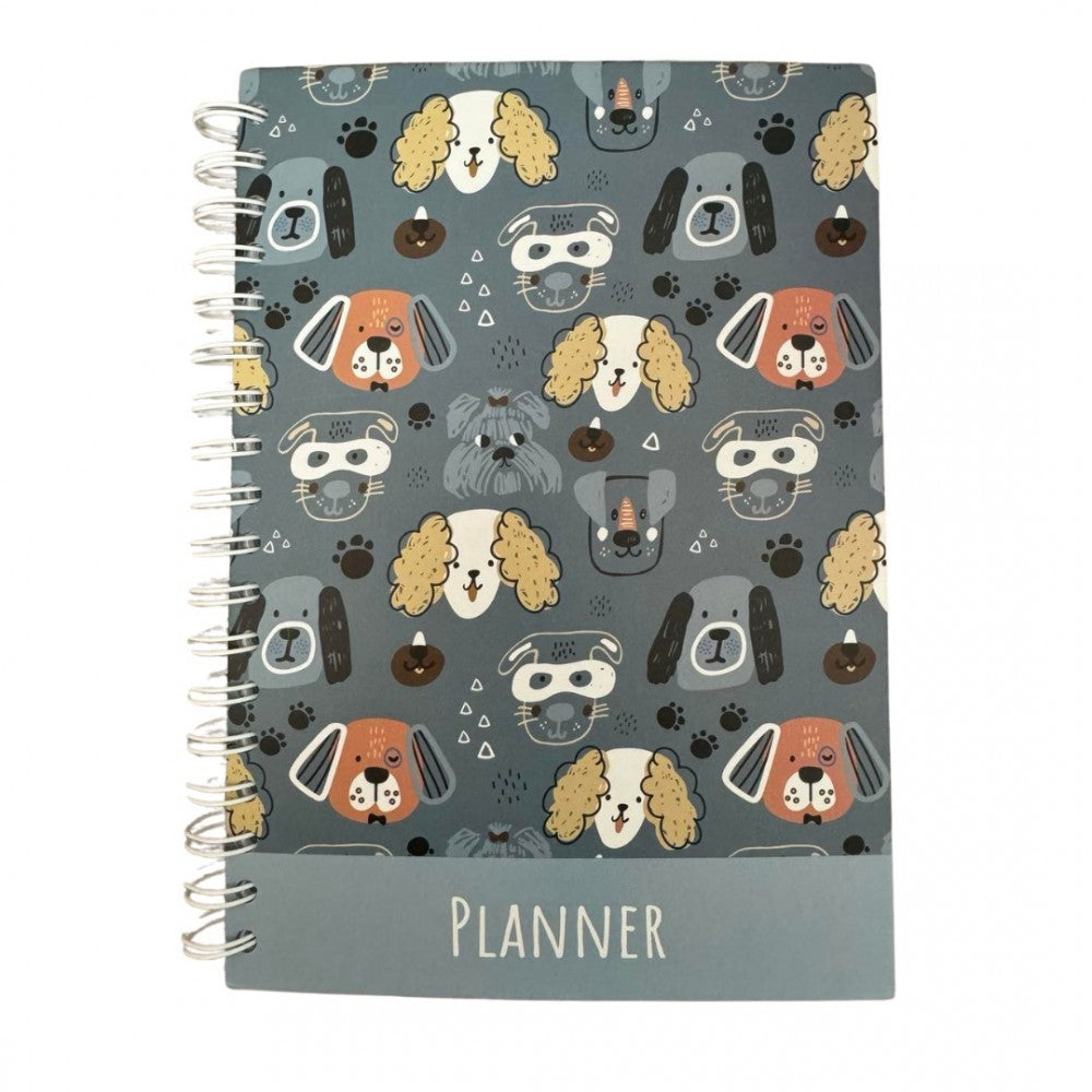 Σημειωματάριο Planner Με Αυτοκόλλητα Dogs Tesoro 17X24