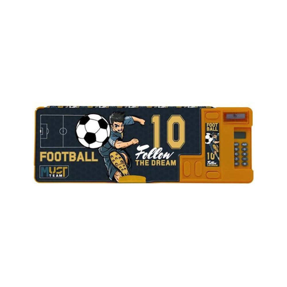 Κασετίνα Retro με Κομπιουτεράκι Football 586132 Must