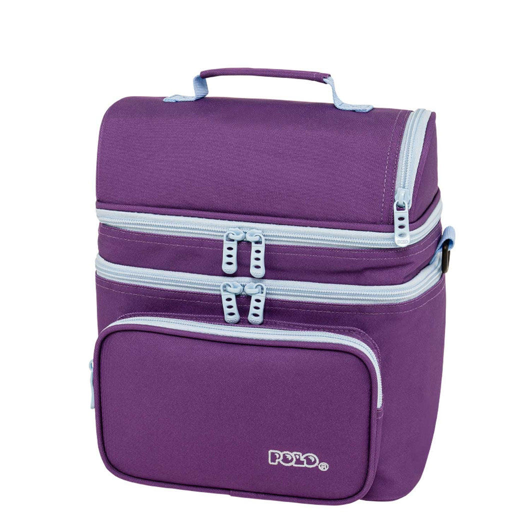 Lunch Bag Polo Double Cooler Μωβ 907096-4657