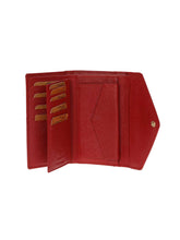 Φόρτωση εικόνας στο εργαλείο προβολής Συλλογής, Γυναικείο Δερμάτινο Πορτοφόλι Lavor κόκκινο 1-5980

