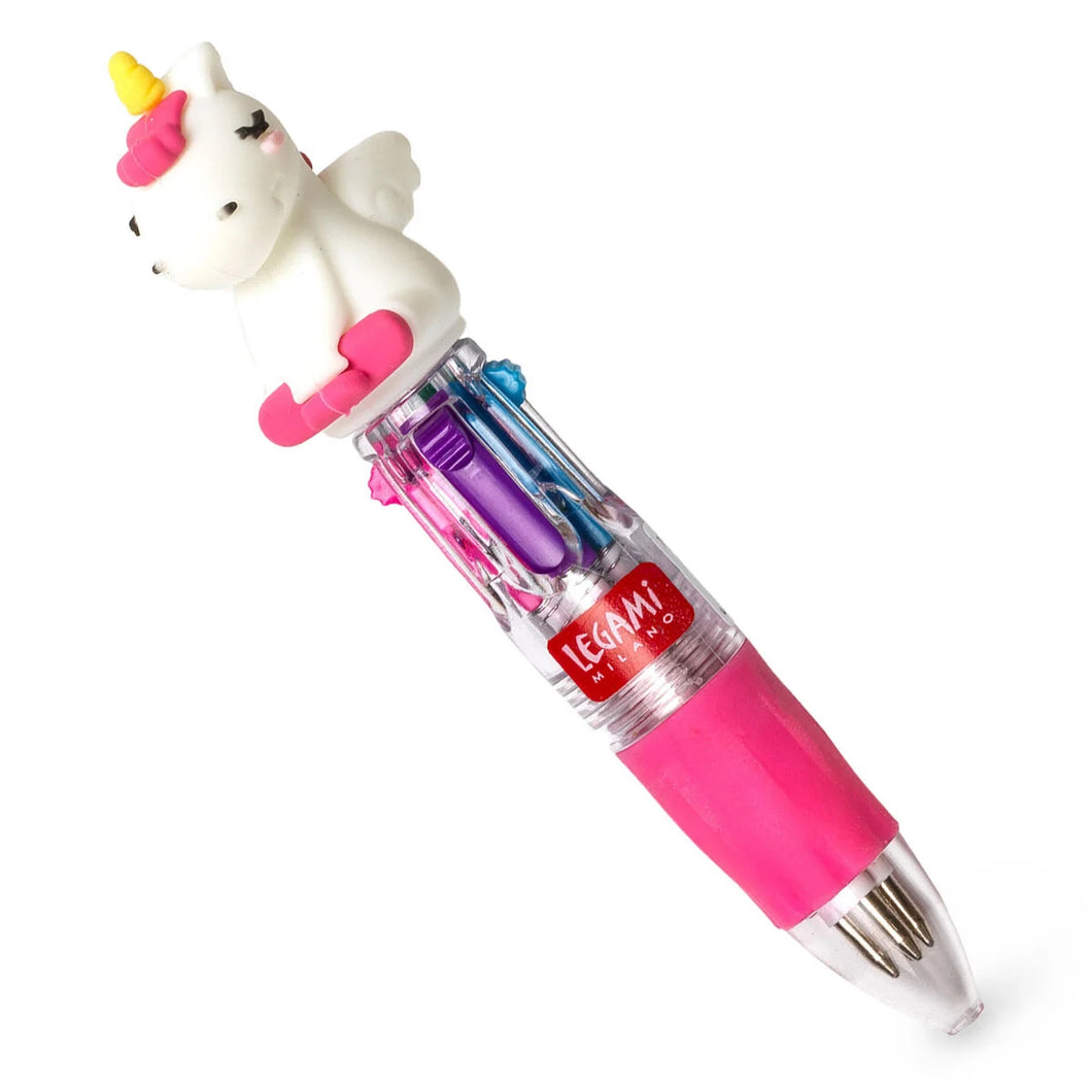 Μίνι Στυλό Με 4 Χρώματα Legami Mini Magic Rainbow Unicorn