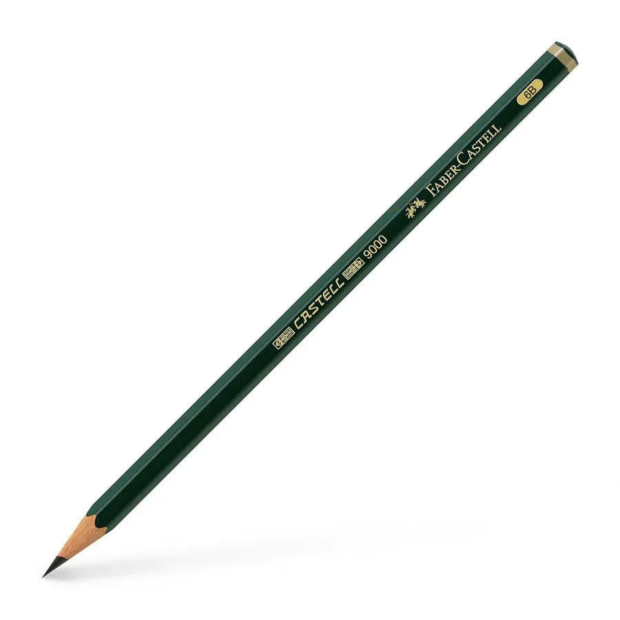 Μολύβι Σχεδίου Faber Castell 9000 6B