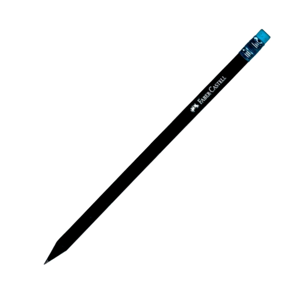 Μολύβι Ξύλινο Faber Castell Blacklead HB με Μπλε Γόμα
