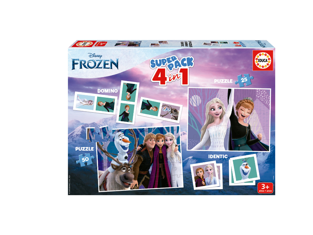 Παζλ Frozen Superpack 4 σε 1 Educa