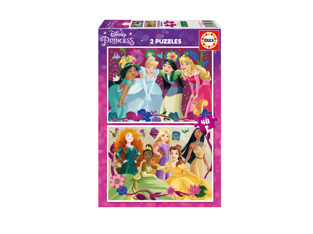 Παζλ 2X48 Disney Princess Educa