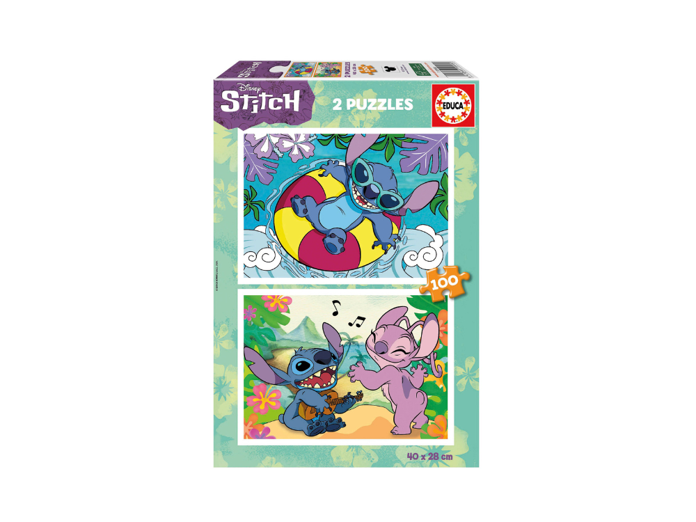 Παζλ 2X100 Disney Stitch Educa