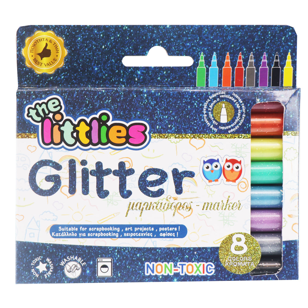 ΜΑΡΚΑΔΟΡΟΙ GLITTER THE LITTLES