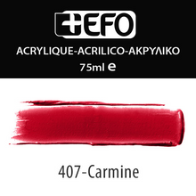 Φόρτωση εικόνας στο εργαλείο προβολής Συλλογής, Ακρυλικό Χρώμα Κόκκινο +Efo 75ml
