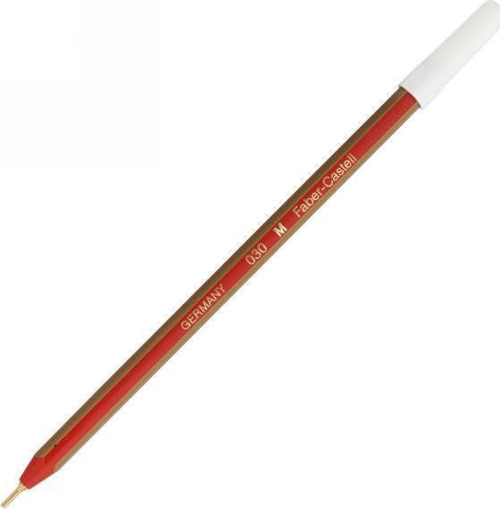 Στυλό Ριγέ Faber Castell 030 Κόκκινο