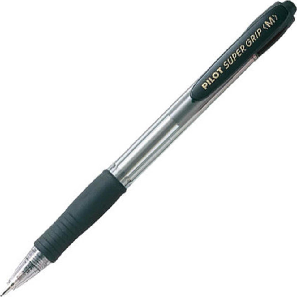 Στυλό Pilot Super Grip Ballpoint 1.0mm. Μαύρο