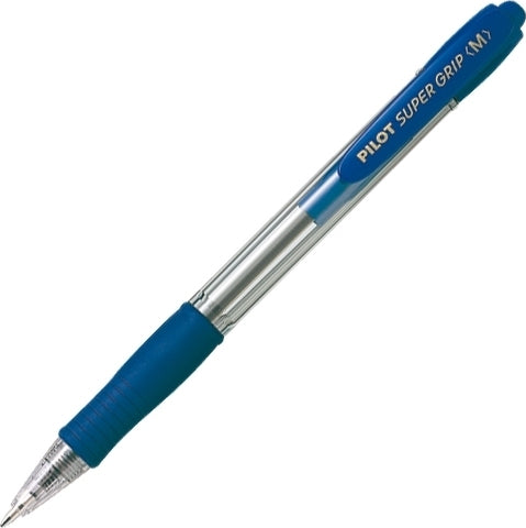 Στυλό Pilot Super Grip Ballpoint 1.00mm Μπλε