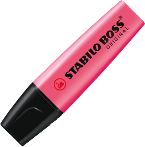 Μαρκαδόρος Υπογράμμισης Stabilo Boss Ροζ 2.0-5.0mm