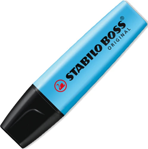 Μαρκαδόρος Υπογράμμισης Stabilo Boss Μπλε 2.0-5.0mm
