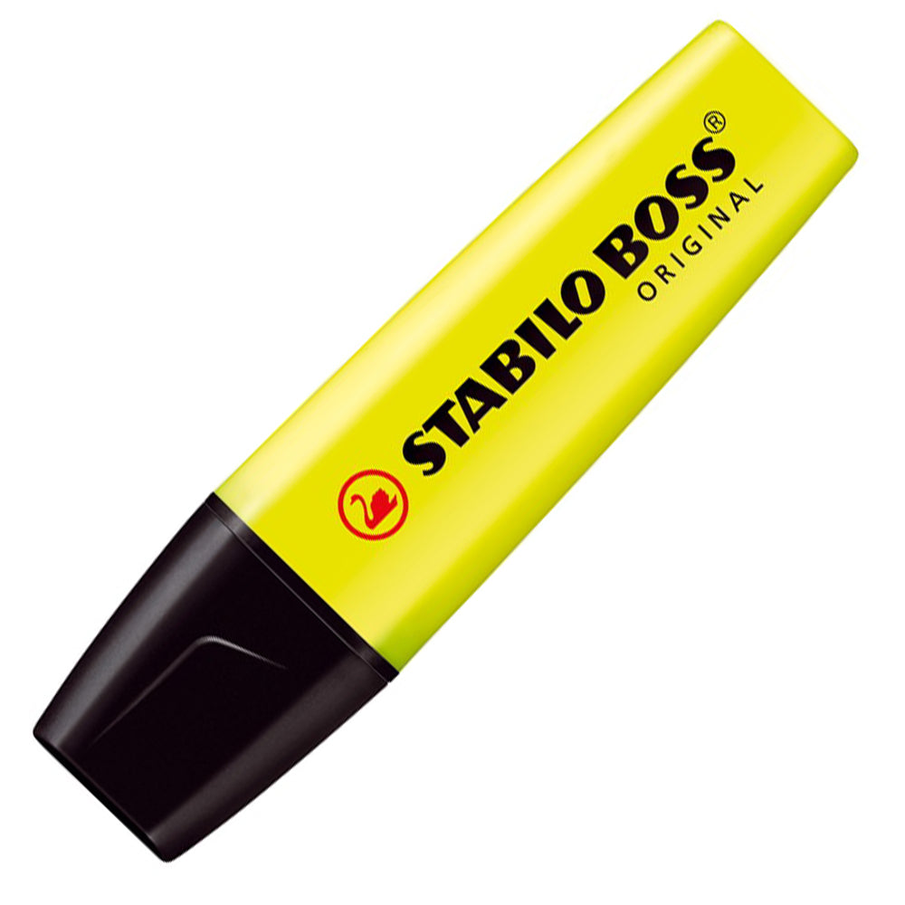 Μαρκαδόρος Υπογράμμισης Stabilo Boss Κίτρινο 2.0-5.0mm