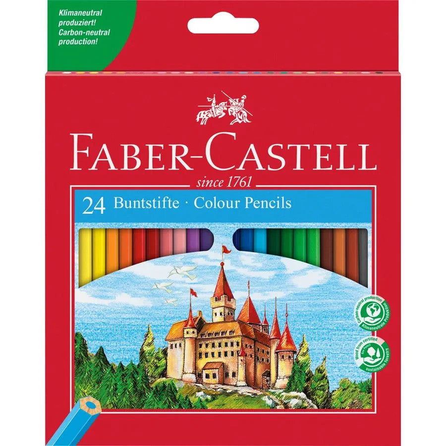 Ξυλομπογιές Faber Castell 24χρώματα