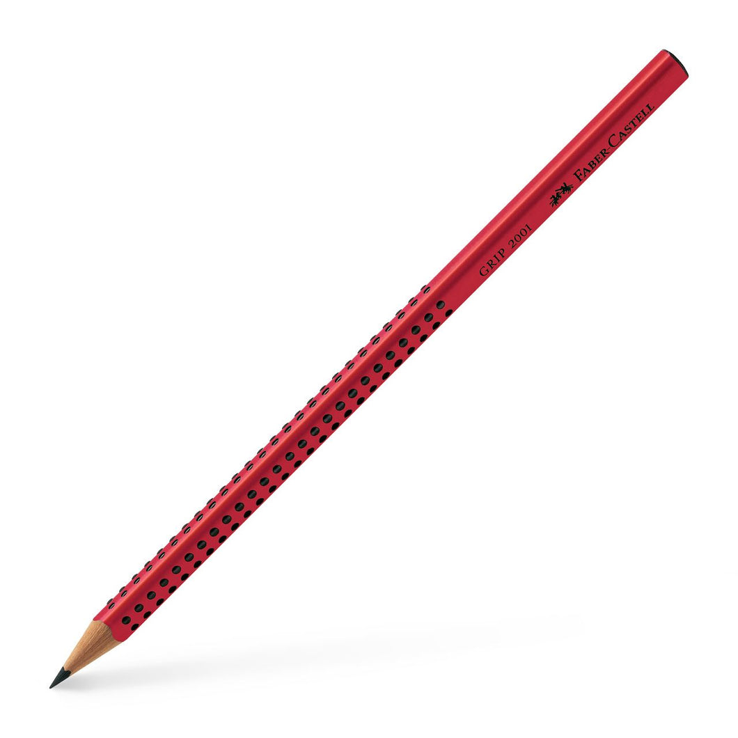 Μολύβι Ξύλινο Faber Castell Grip 2001 2B Κόκκινο