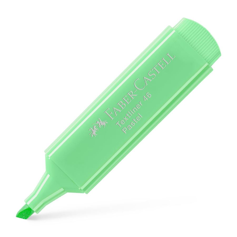 Μαρκαδόρος Υπογράμμισης Faber Castell Pastel Πράσινο 1.0-5.0mm