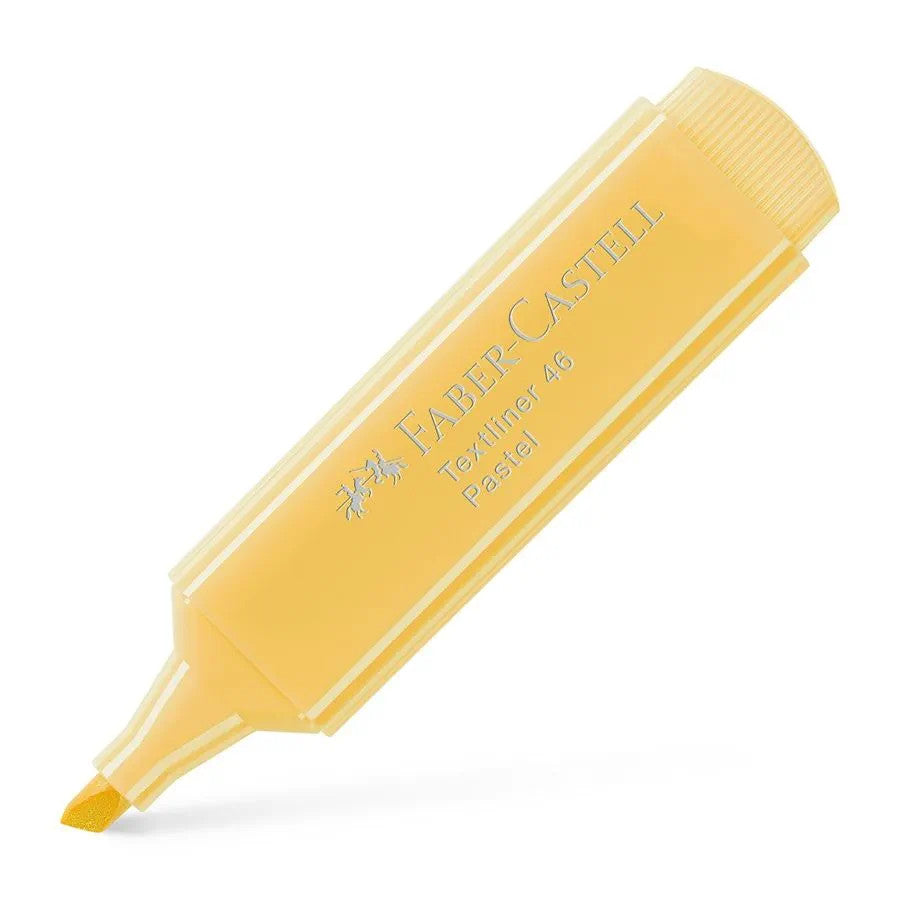 Μαρκαδόρος Υπογράμμισης Faber Castell Pastel Κίτρινο 1.0-5.0mm