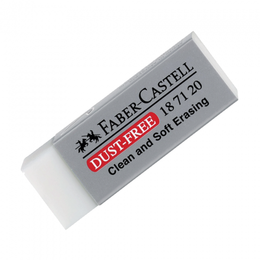 Γόμα Faber Castell Dust Free White