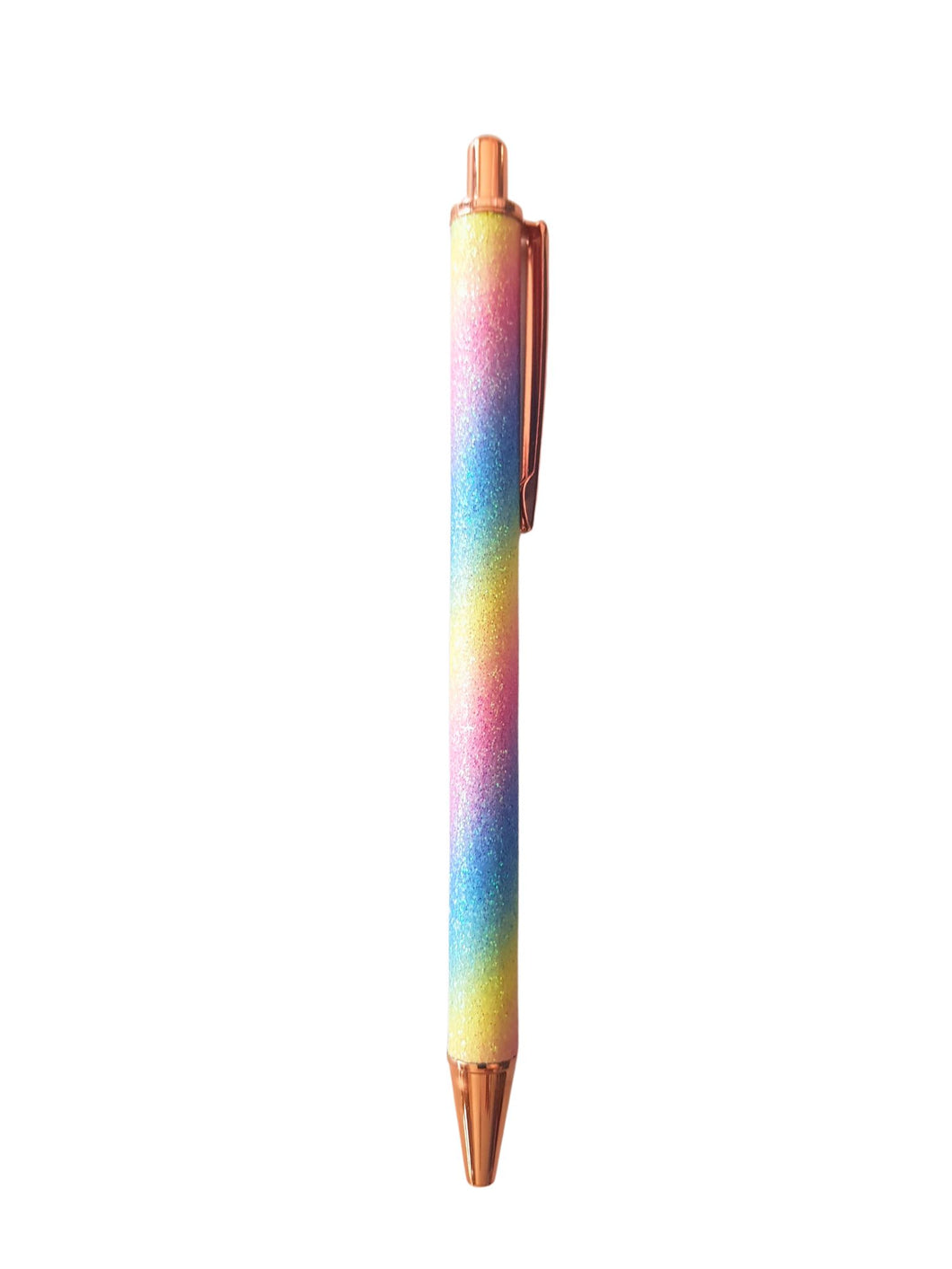 Μεταλλικό Στυλό Πολύχρωμο με Glitter