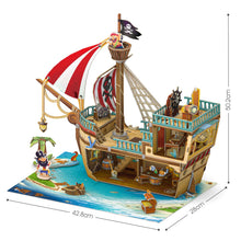 Φόρτωση εικόνας στο εργαλείο προβολής Συλλογής, Παζλ Πειρατικό Πλοίο Pirate Treasure Ship

