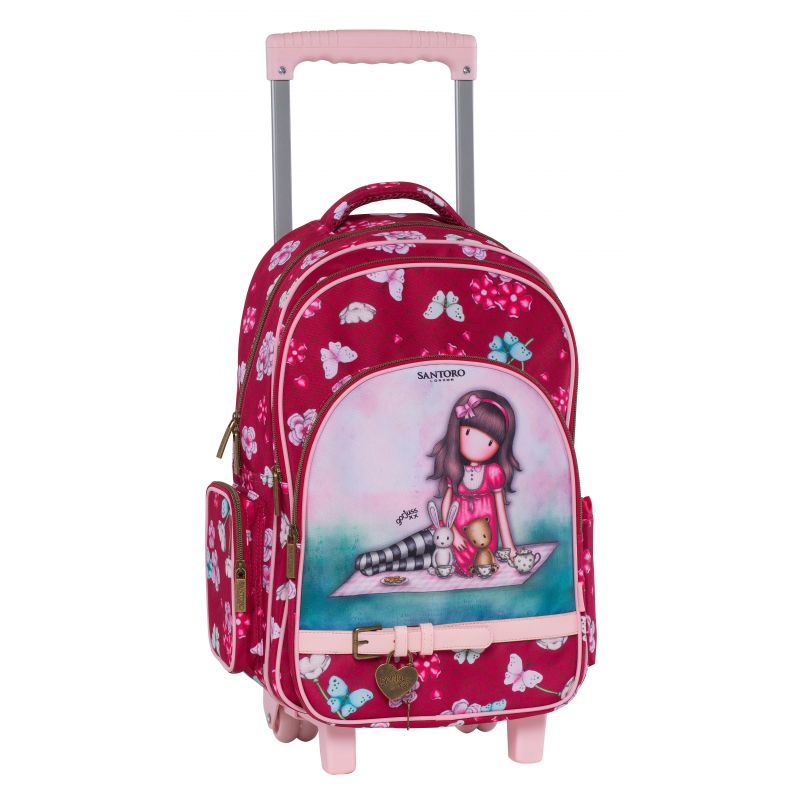 Σχολική τσάντα τρόλεϊ Mint Santoro